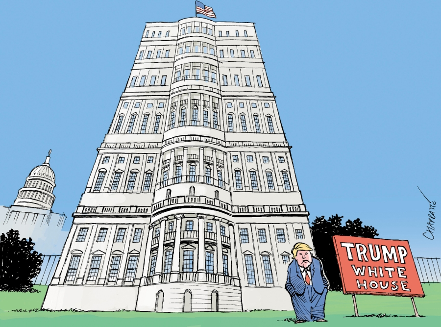 The Tower Lacking Its Trump